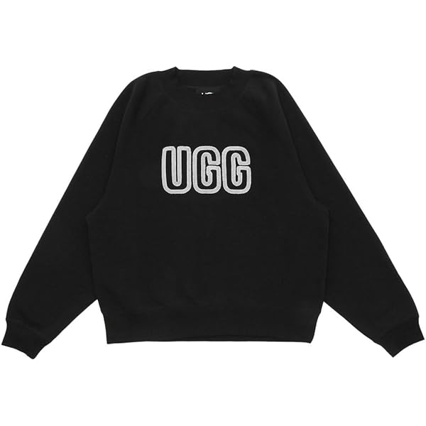 Amazon.co.jp: UGG レディース クルーネック スウェットシャツ, グレー